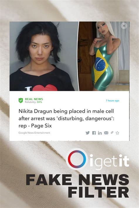 Nikita Dragun being placed in male cell was dangerous: rep